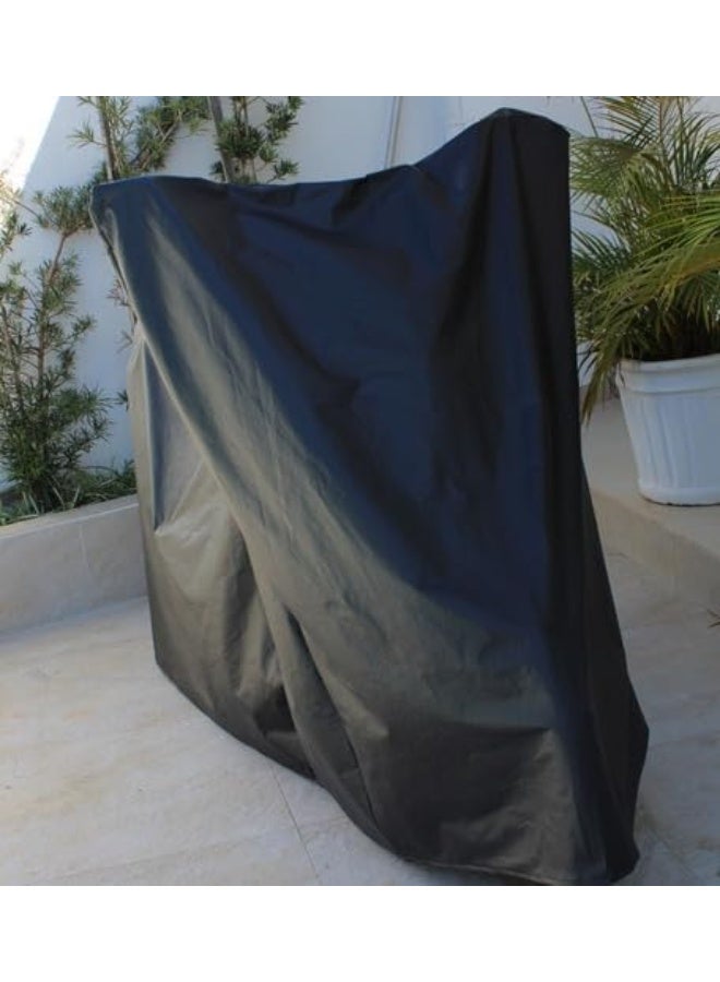 Waterproof Black Motorcycle Cover, Motorcycle Cover Oxford 190T, Protection Against Dust, UV, Debris, Rain, for Motorcycles - Image 4